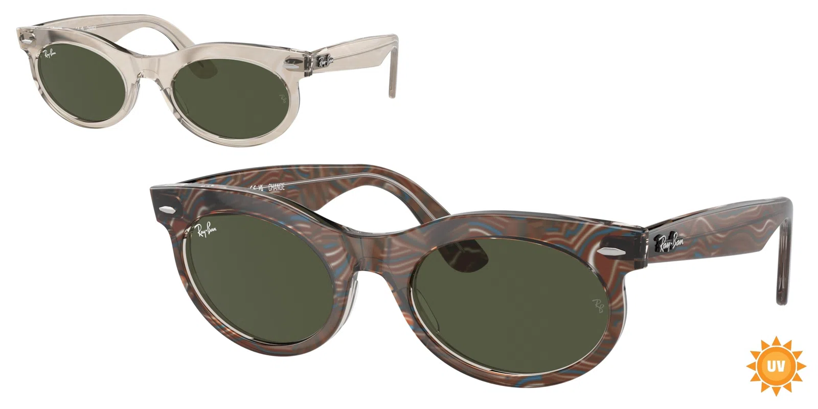 Ray-Ban Wayfarer Oval 2242F Sunglasses - view 79